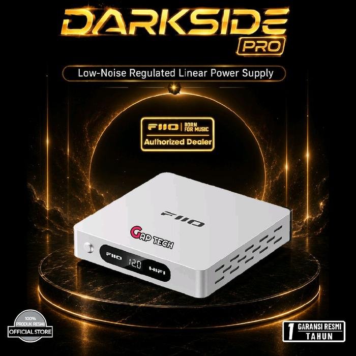 Fiio DARKSIDE PRO / DARK SIDE PRO Low-Noise Regulated Linear Power Supply Original - Silver
