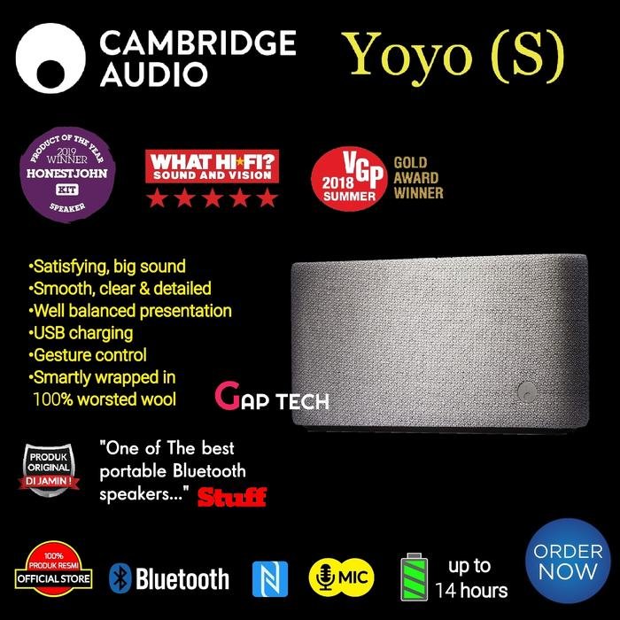 CAMBRIDGE YOYO (S) / YOYO S Portable Bluetooth Speaker Original - Dark Grey