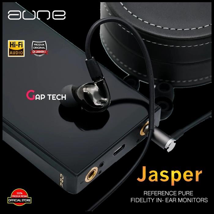 AUNE Jasper Reference In-Ear Monitors Earphones / IEM Original - Black