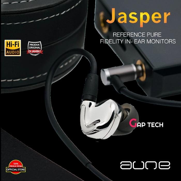 AUNE Jasper Reference In-Ear Monitors Earphones / IEM Original - Silver