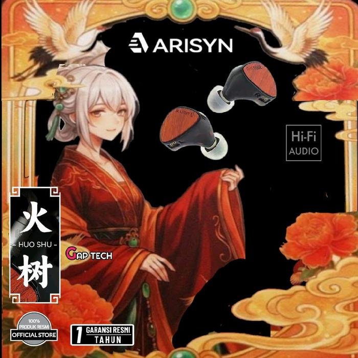 Arisyn Huo Shu HuoShu 10mm LCP Composite Diaphragm Dynamic Driver IEM In Ear Monitor Earphone Original - 4.4mm
