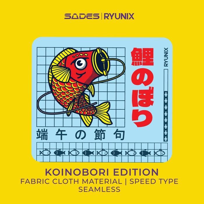 Mousepad Gaming Sades Ryunix J-Series Large Gaming Mousepad - Fabric Koinobori