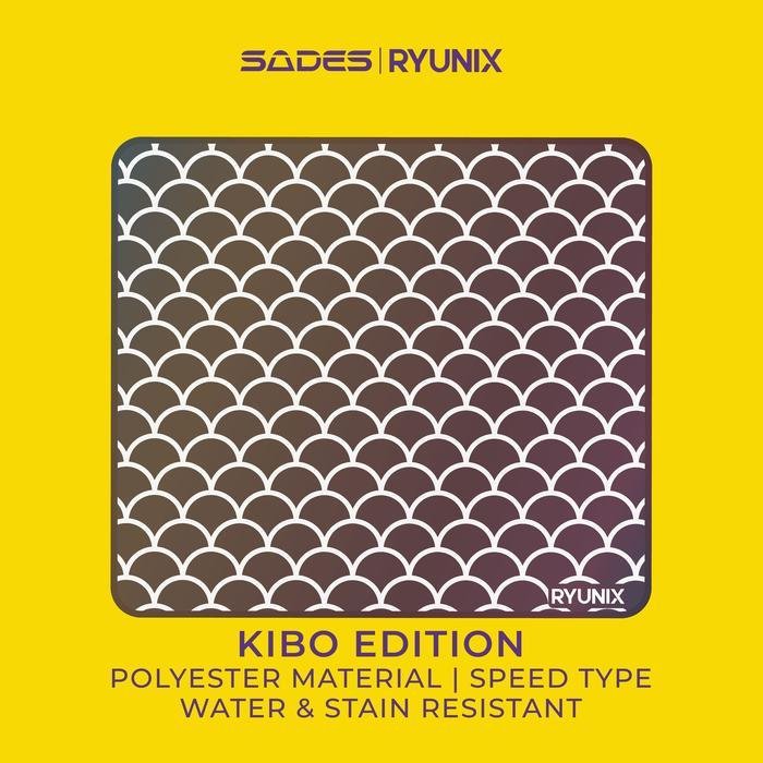 Mousepad Gaming Sades Ryunix J-Series Large Gaming Mousepad - Polyester Kibo