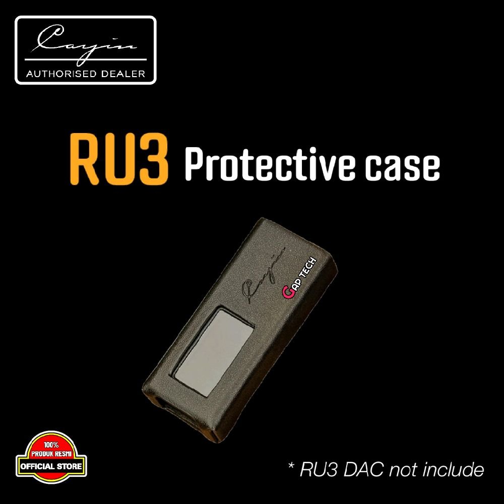 Cayin RU3 / RU3 / RU-3 Portable DAC and Headphone Amplifier with ESS ES9069Q DAC / DAC AMP Original - CASE BLACK