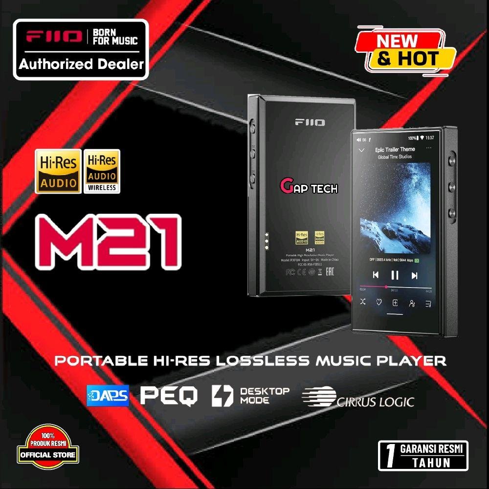 Fiio M21 / M 21 / M-21 Portable High Resolution Digital Audio Player - DAP Original - BLACK